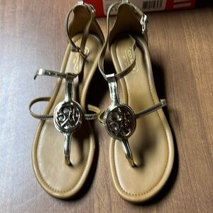 Coach scrappy thong sandals